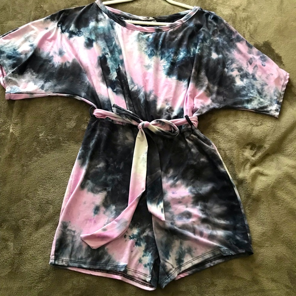 Tie dye romper
